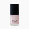 A bottle of Powder Pink nail polish by Paint Nail Lacquer against a white backdrop, this shade is a light baby pink 